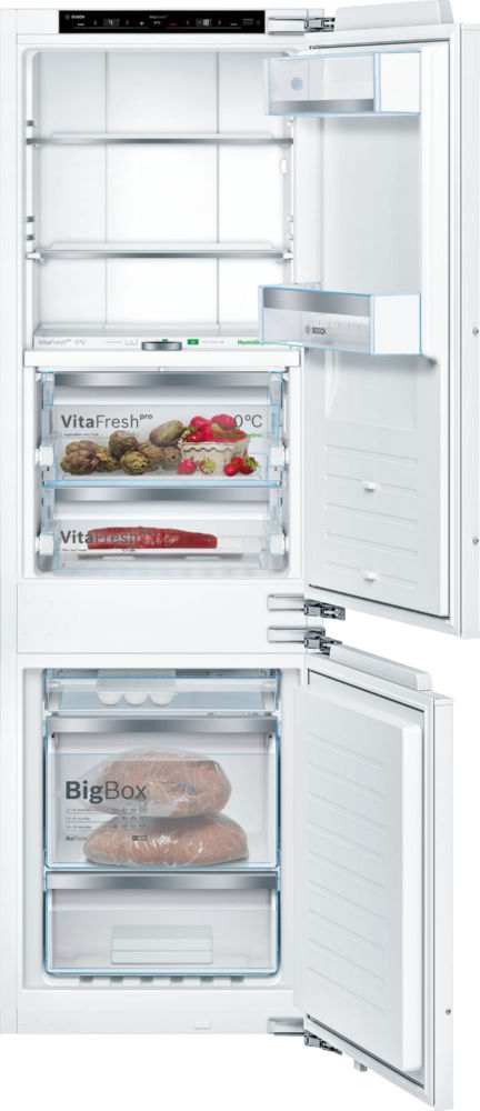 Двухкамерные встраиваемые холодильники Bosch